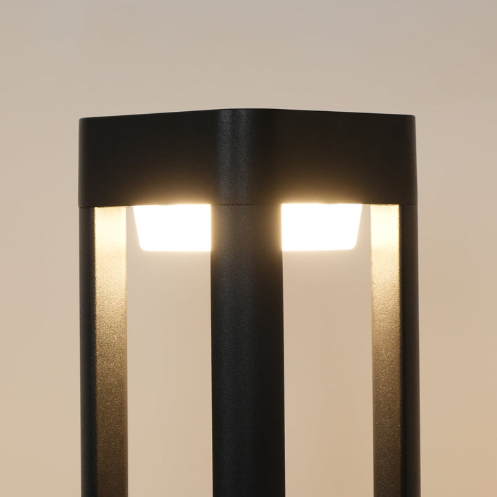Rektangulär Kolonn Trädgårdslampa Utomhus