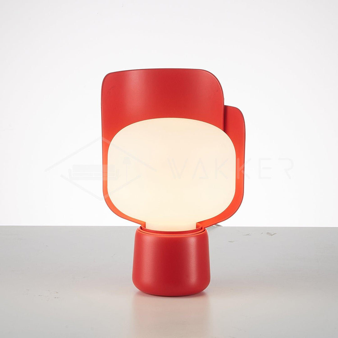 Petalformad Glasbordslampa