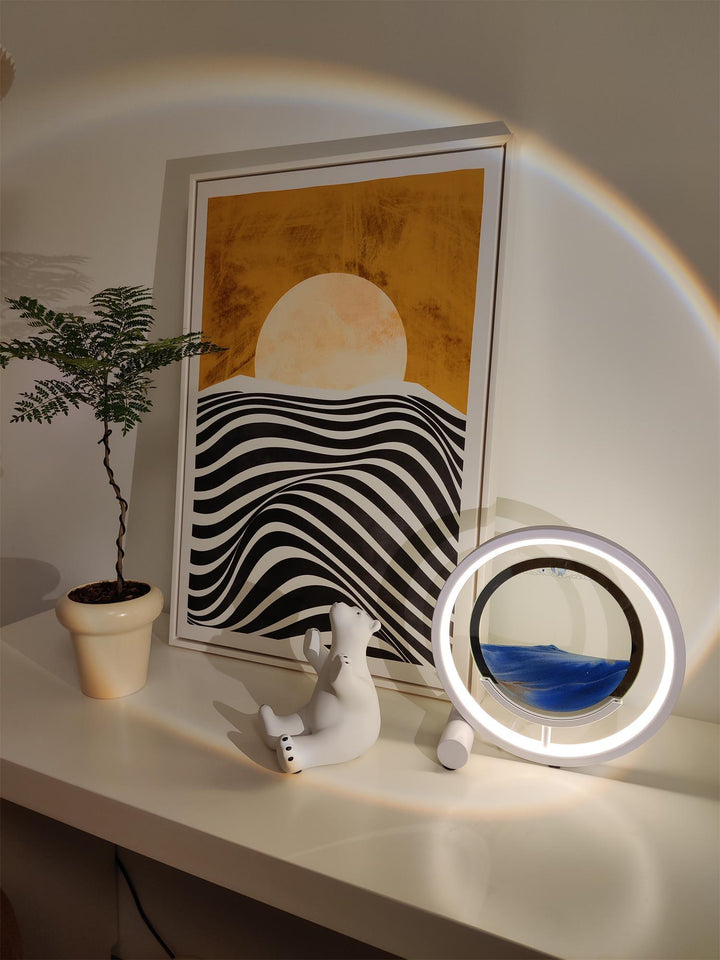 Avkopplande Sandbordslampa