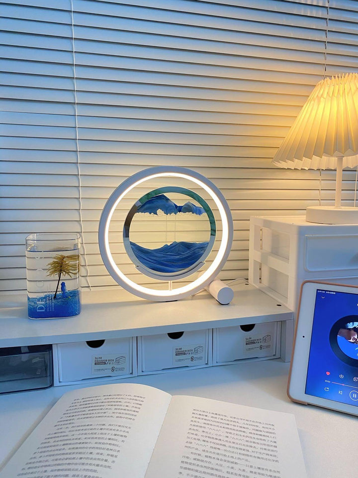 Avkopplande Sandbordslampa