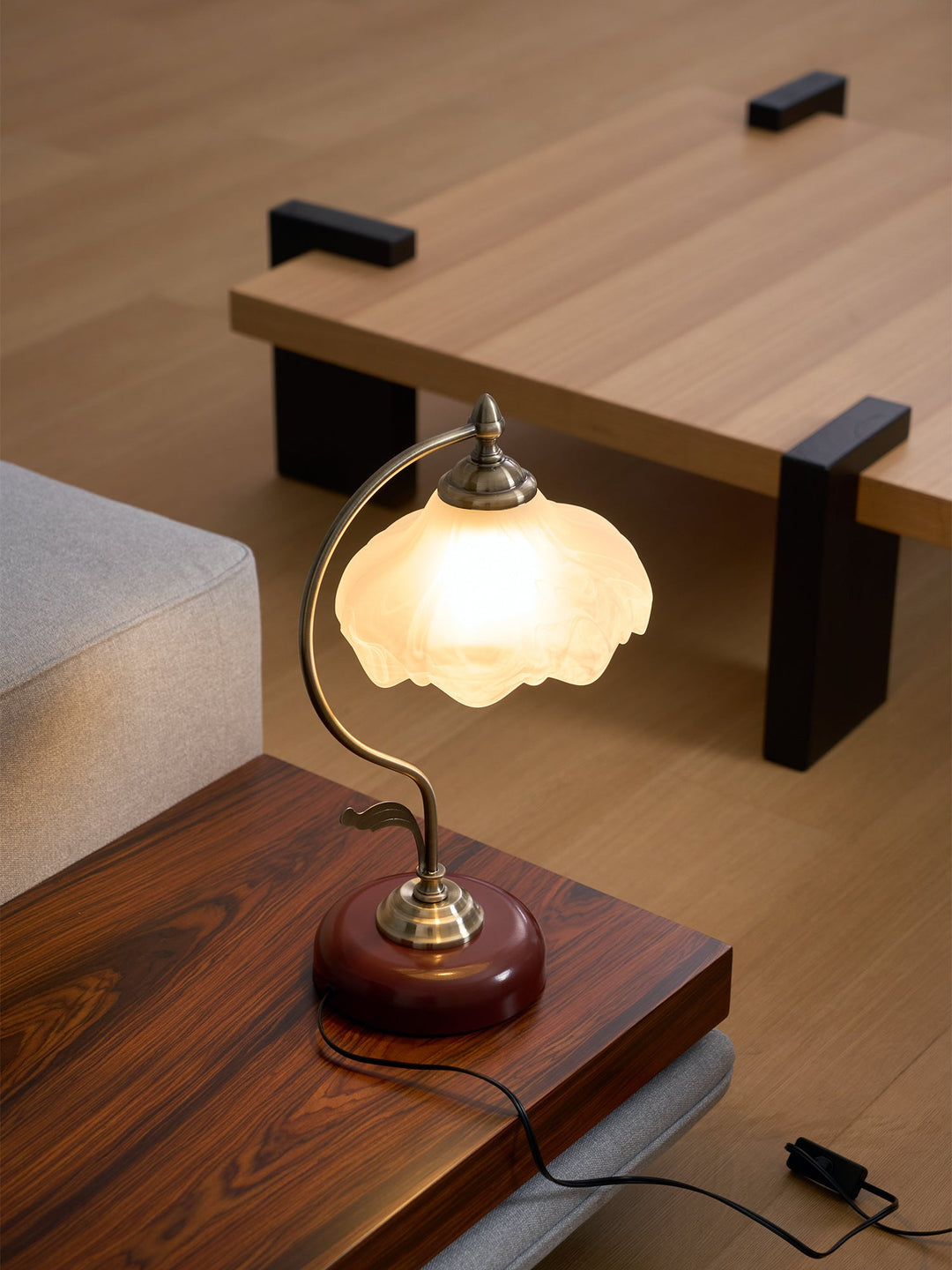 Vintage Laiton Bordslampa
