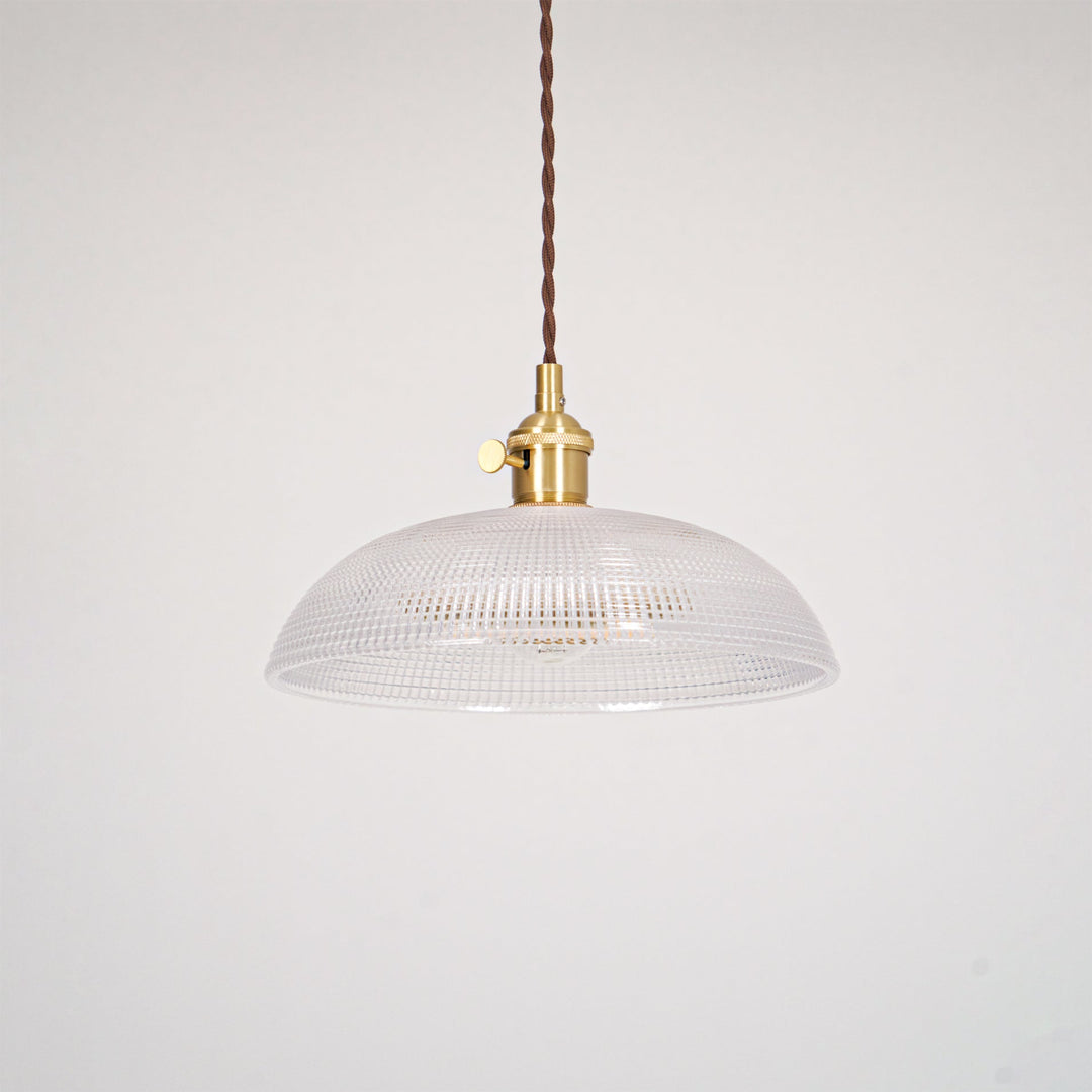 Ribbade Spiral Hängande Lampa