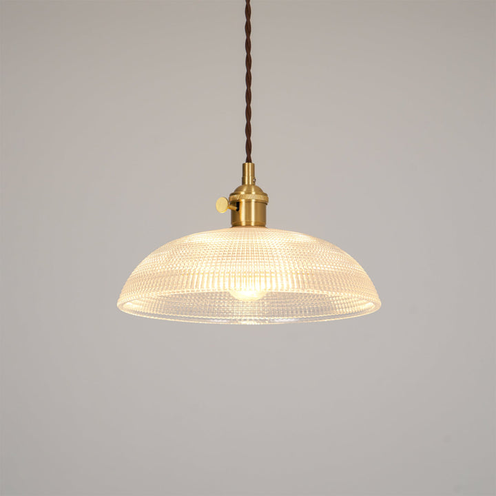 Ribbade Spiral Hängande Lampa
