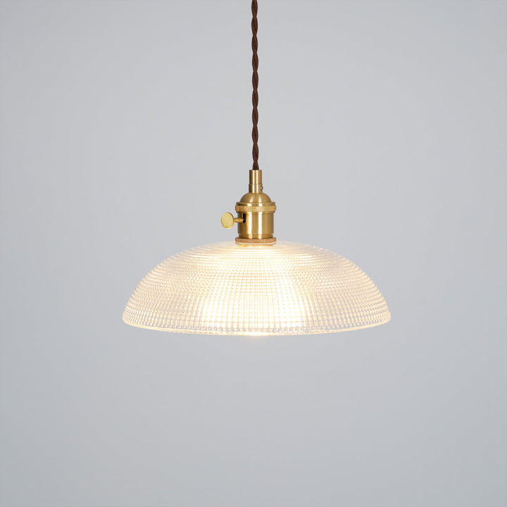 Ribbade Spiral Hängande Lampa