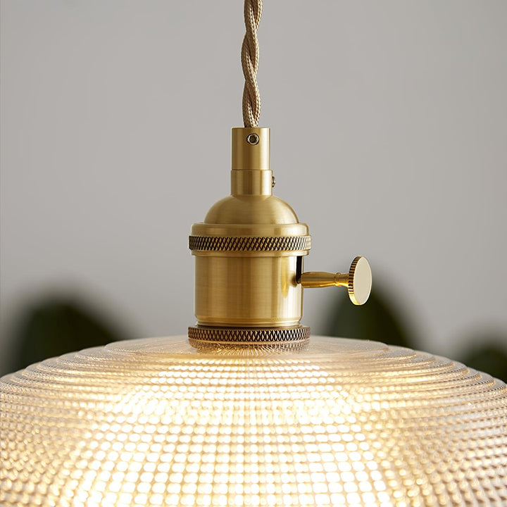 Ribbade Spiral Hänglampa