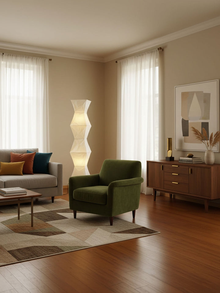 Rispapper Golvlampa