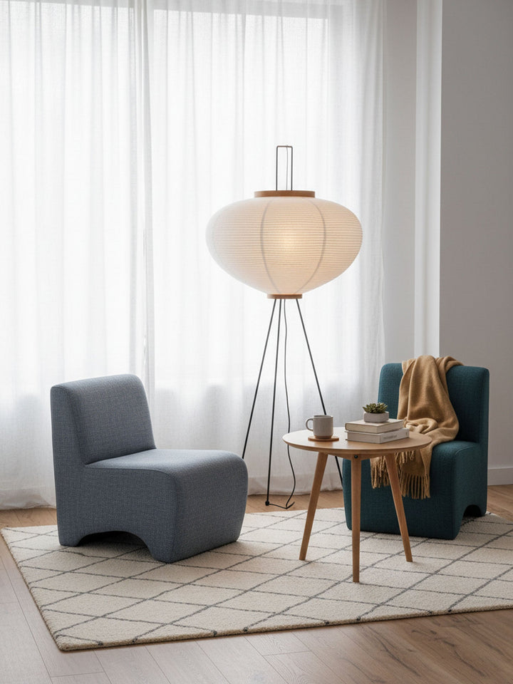 Rispapper Golvlampa