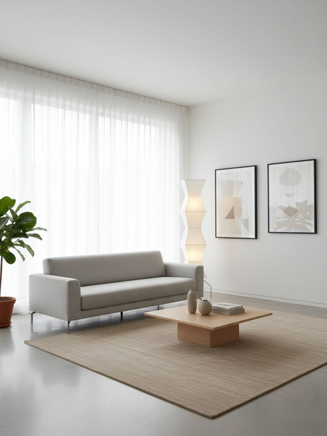 Rispapper Golvlampa