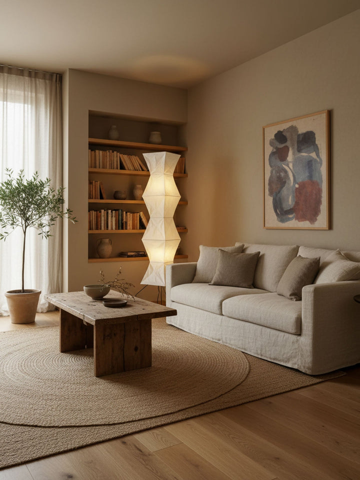 Rispapper Golvlampa