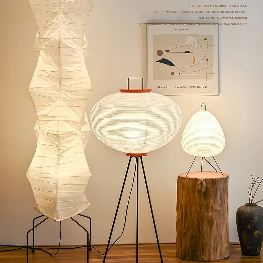 Rispapper Golvlampa