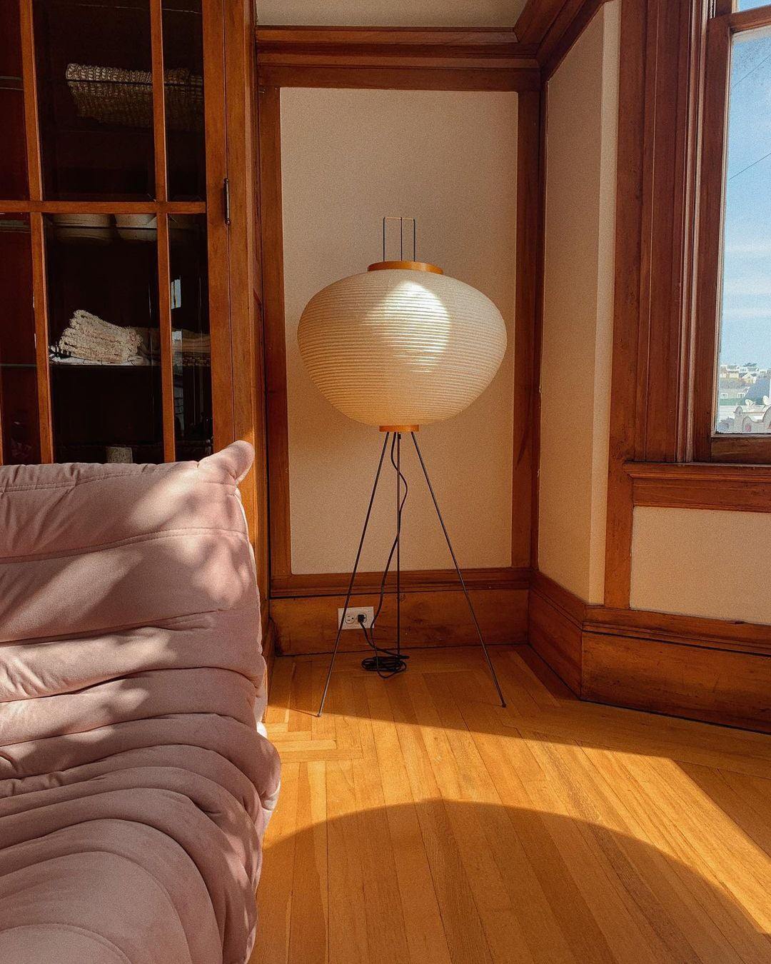 Rispapper Golvlampa