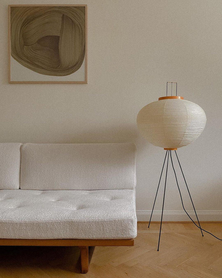 Rispapper Golvlampa
