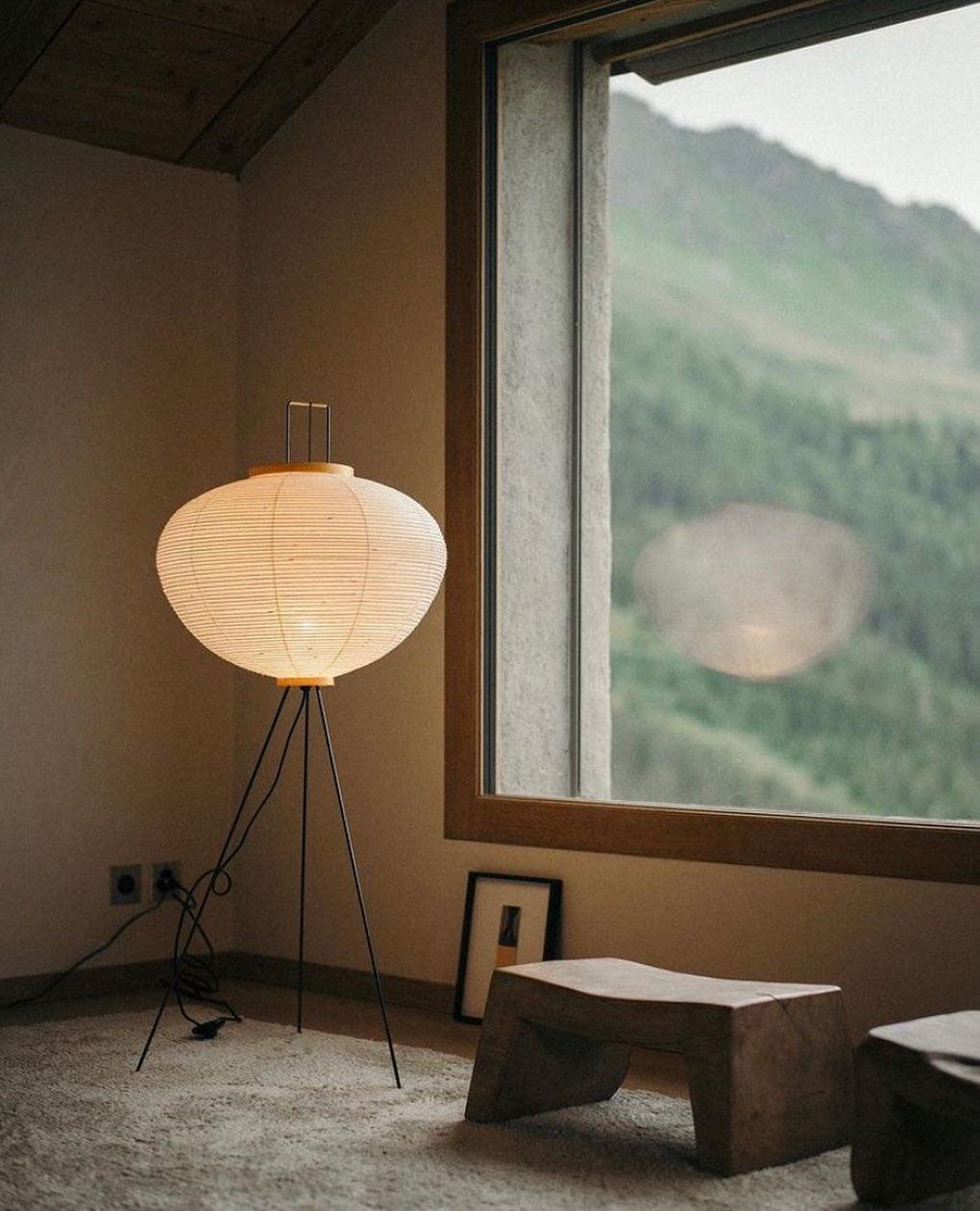 Rispapper Golvlampa