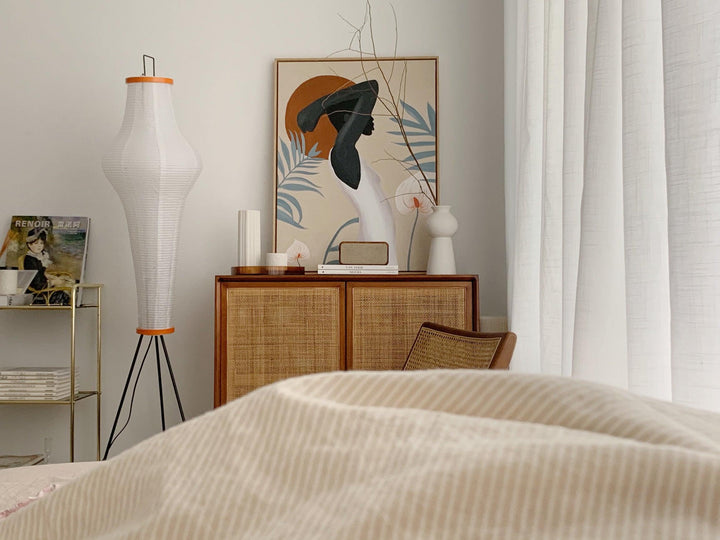 Rispapper Golvlampa