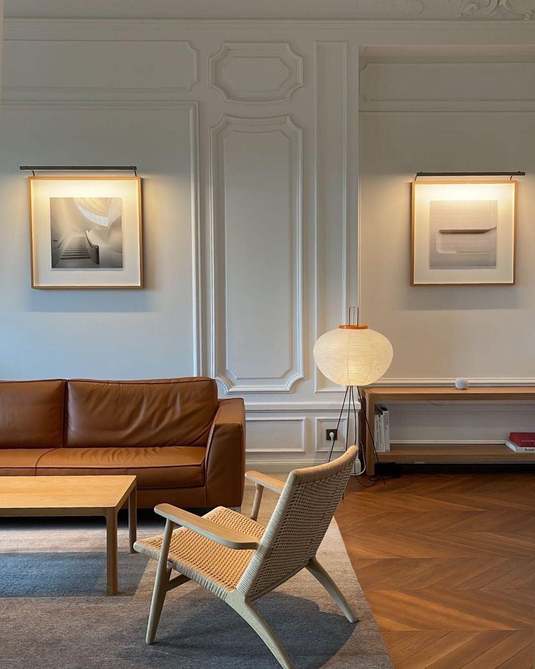 Rispapper Golvlampa