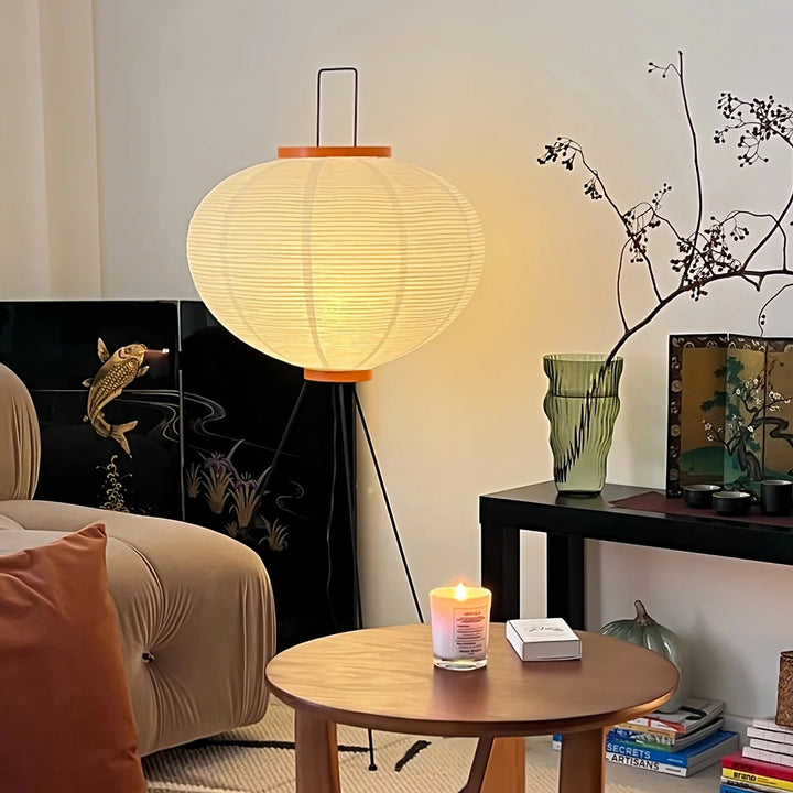 Rispapper Golvlampa