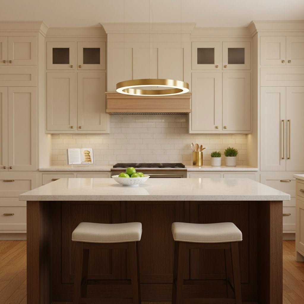 Ring LED Pendellampa