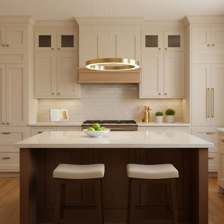 Ring LED Pendellampa