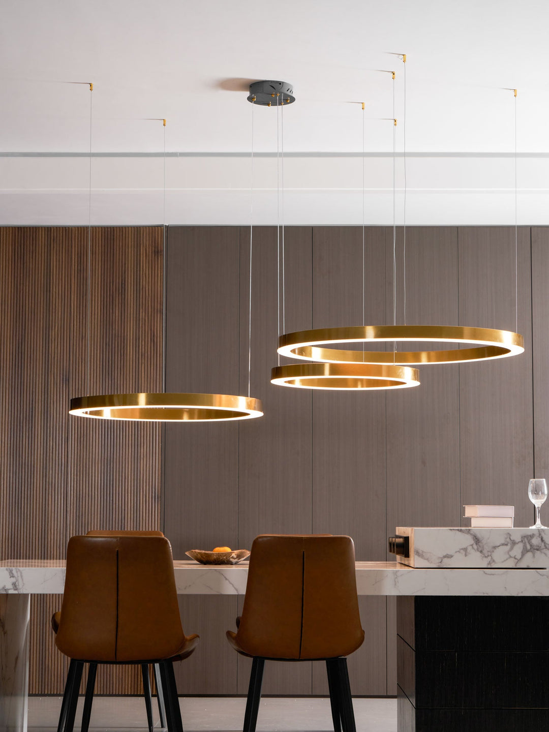 Ring LED Pendellampa