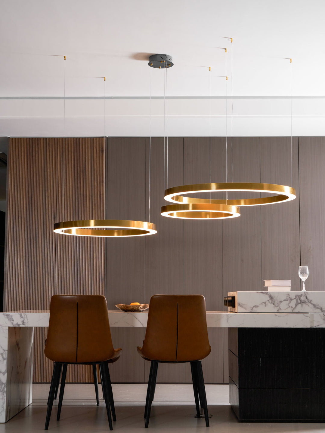 Ring LED Pendellampa