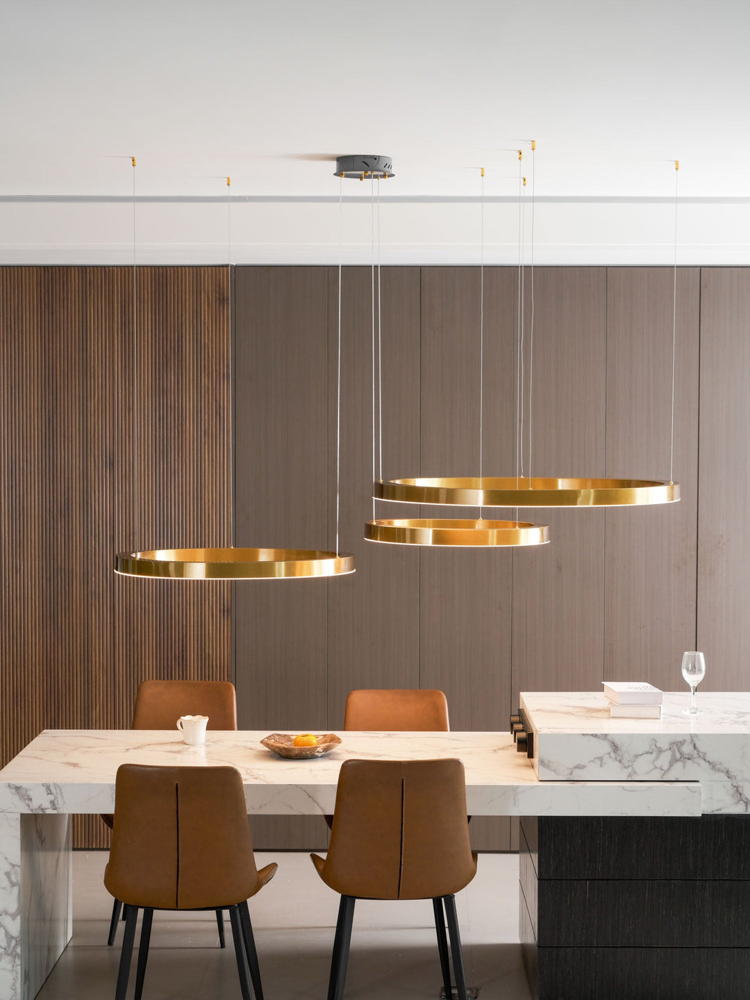 Ring LED Pendellampa