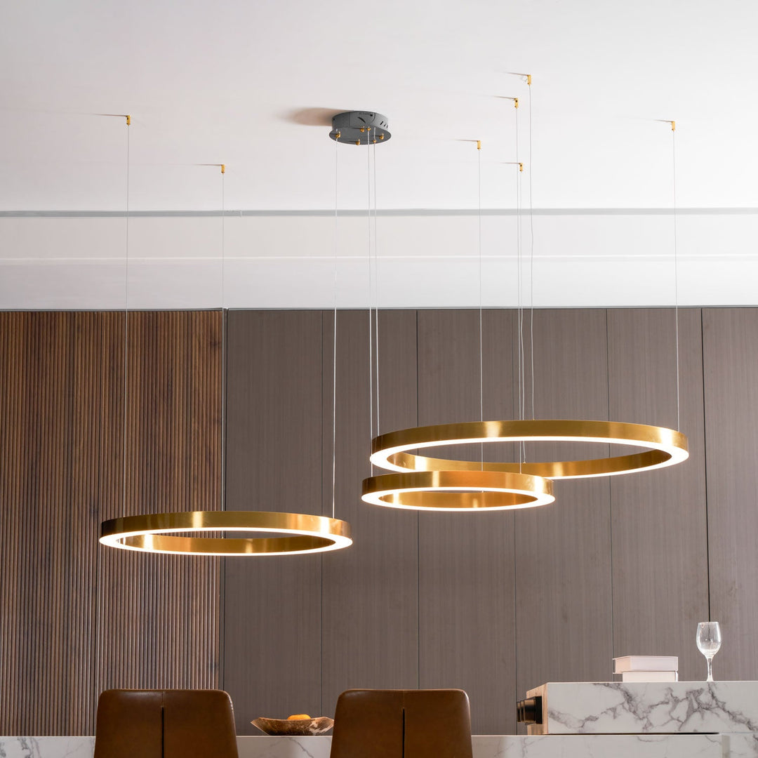 Ring LED Pendellampa
