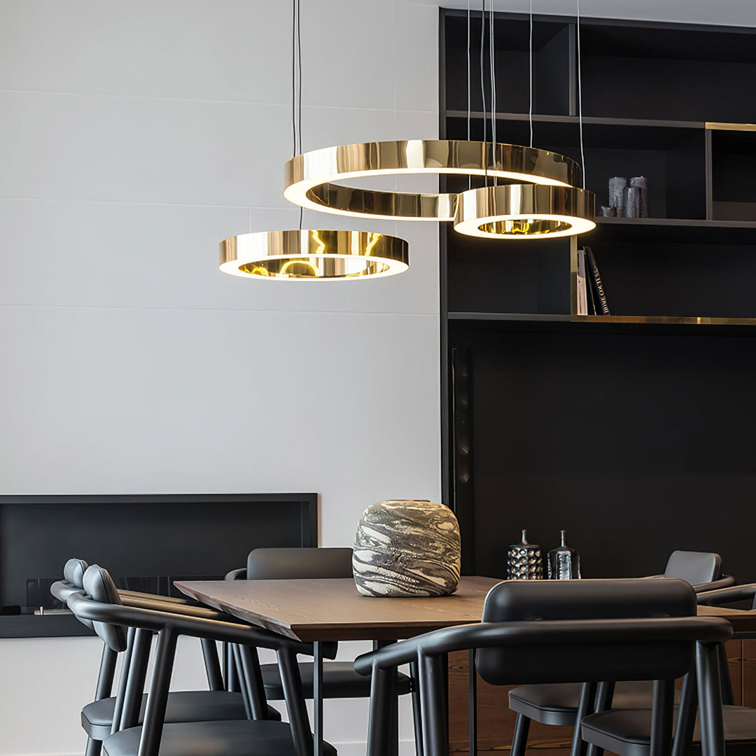 Ring LED Pendellampa