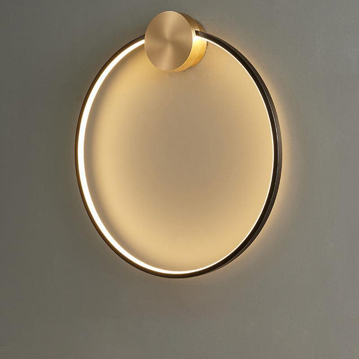 Ringformad LED Vägglampa
