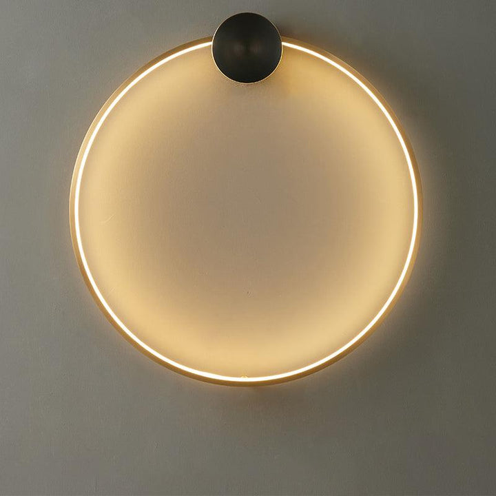 Ringformad LED Vägglampa