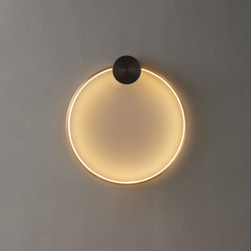 Ringformad LED Vägglampa