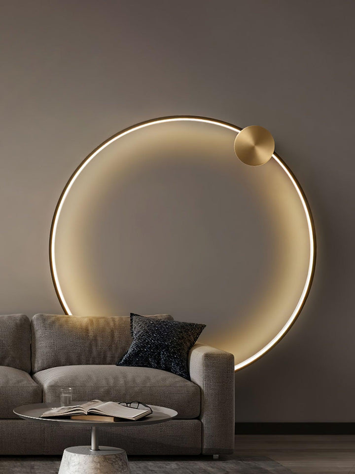 Ringformad LED Vägglampa