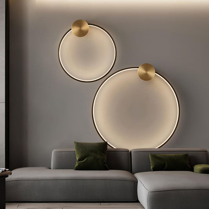 Ringformad LED Vägglampa