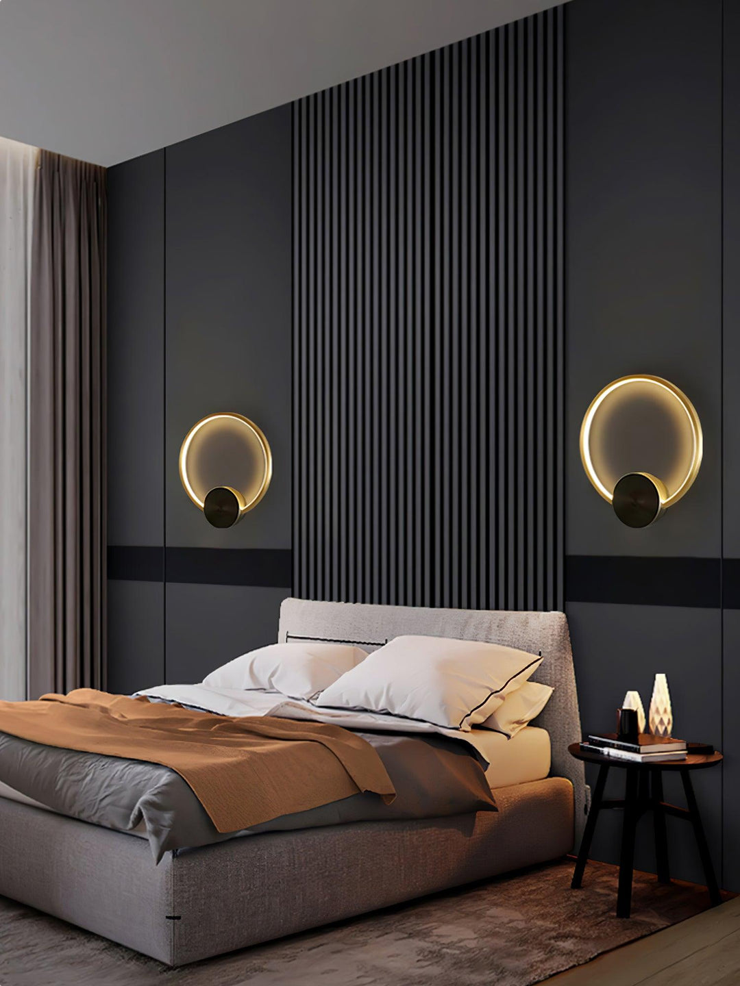 Ringformad LED Vägglampa