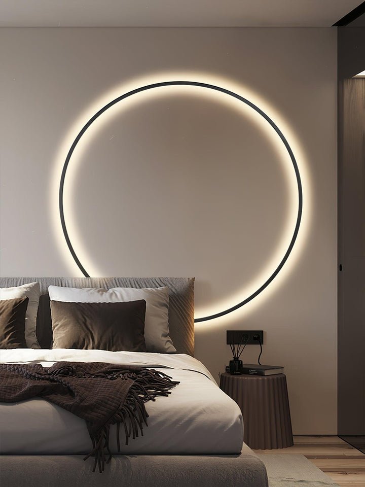 Ringformad LED Vägglampa