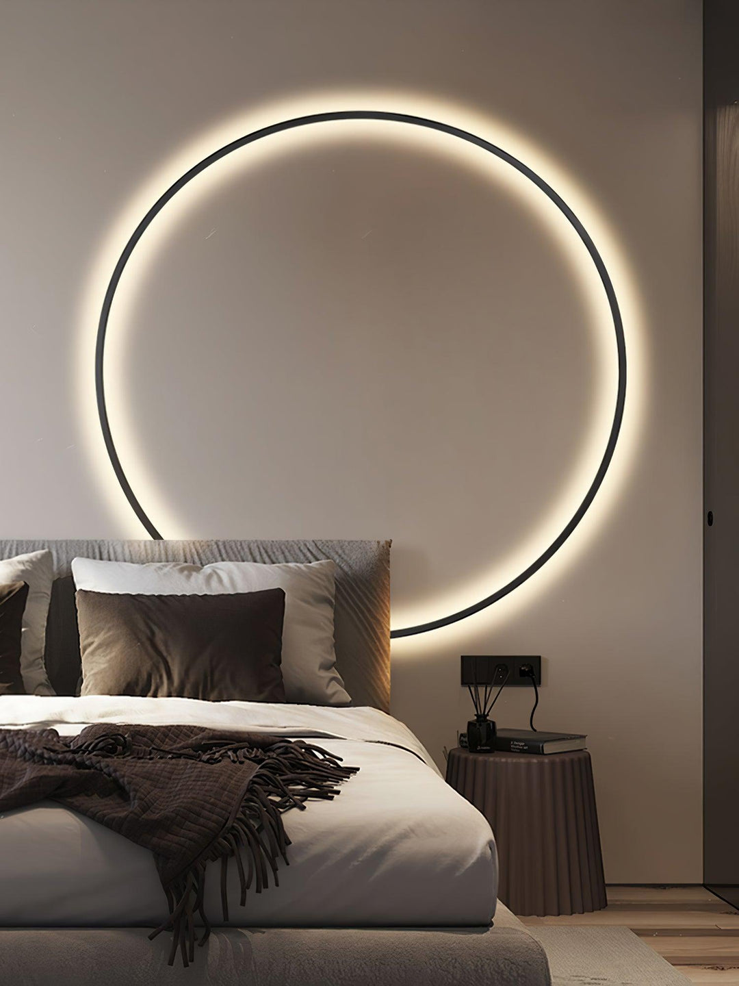 Ringformad LED Vägglampa