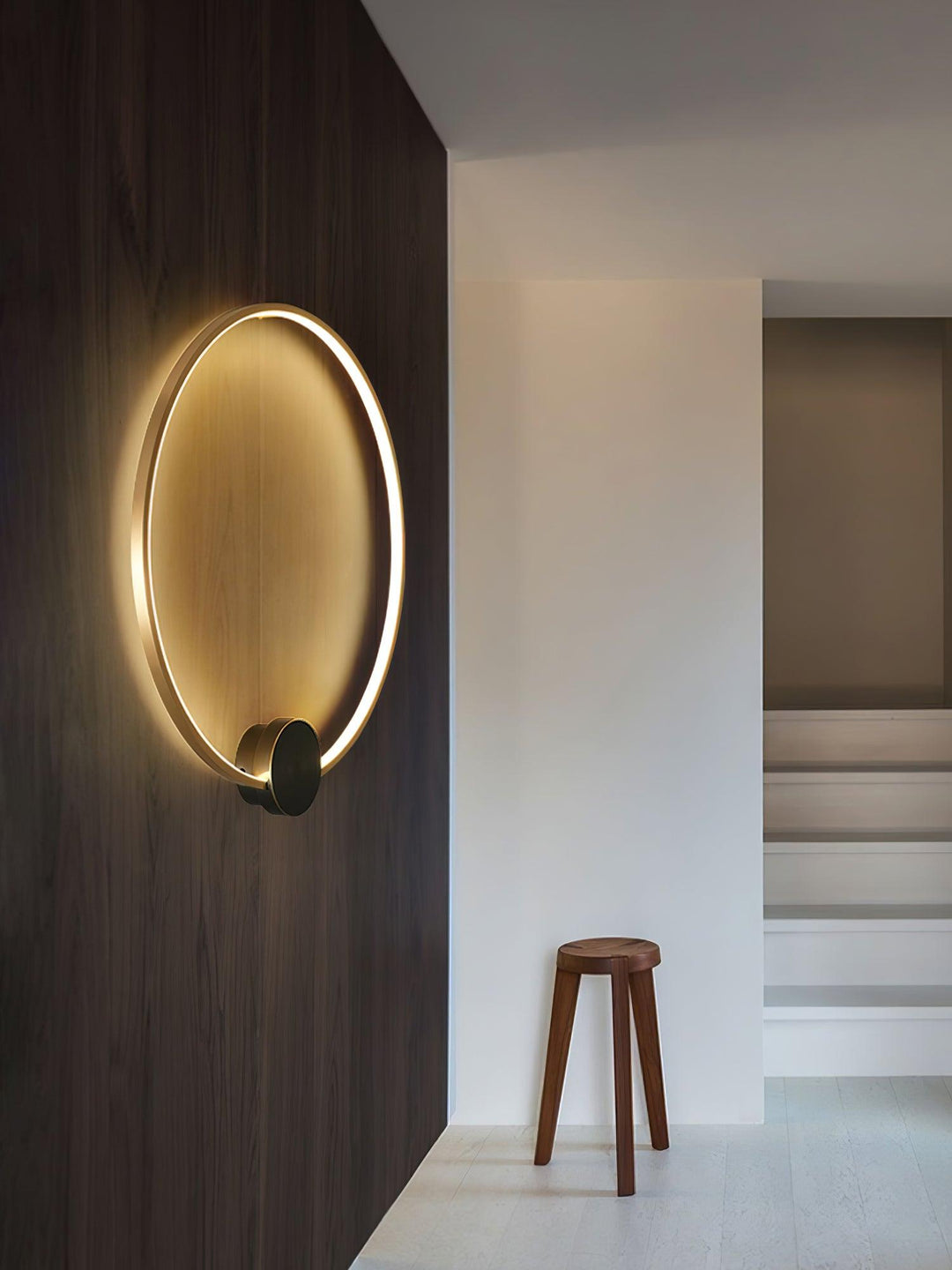 Ringformad LED Vägglampa