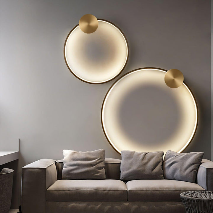 Ringformad LED Vägglampa