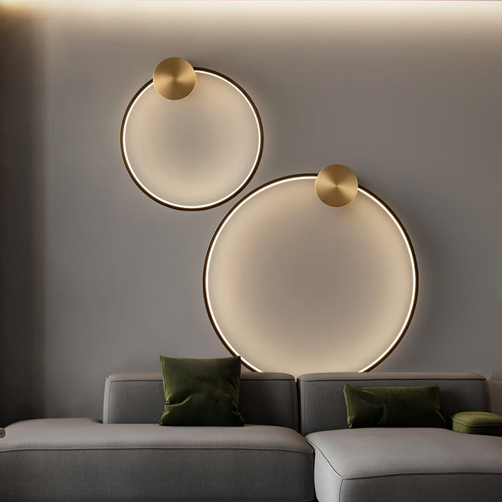 Ringformad LED Vägglampa