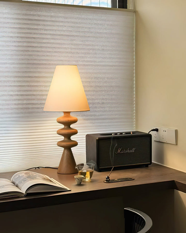 Ripple Trä Bordslampa