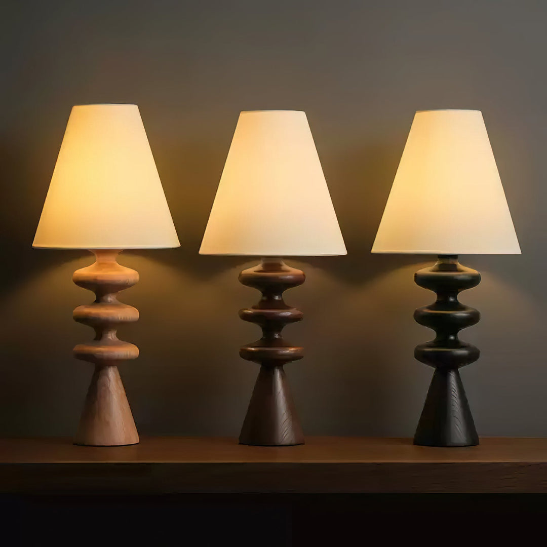 Ripple Trä Bordslampa