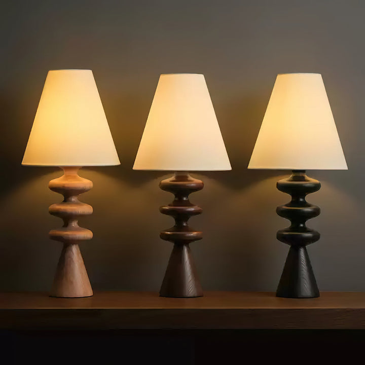 Ripple Trä Bordslampa
