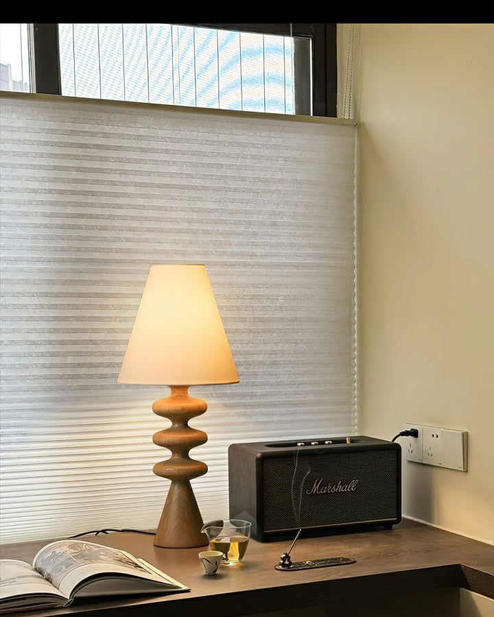Ripple Trä Bordslampa