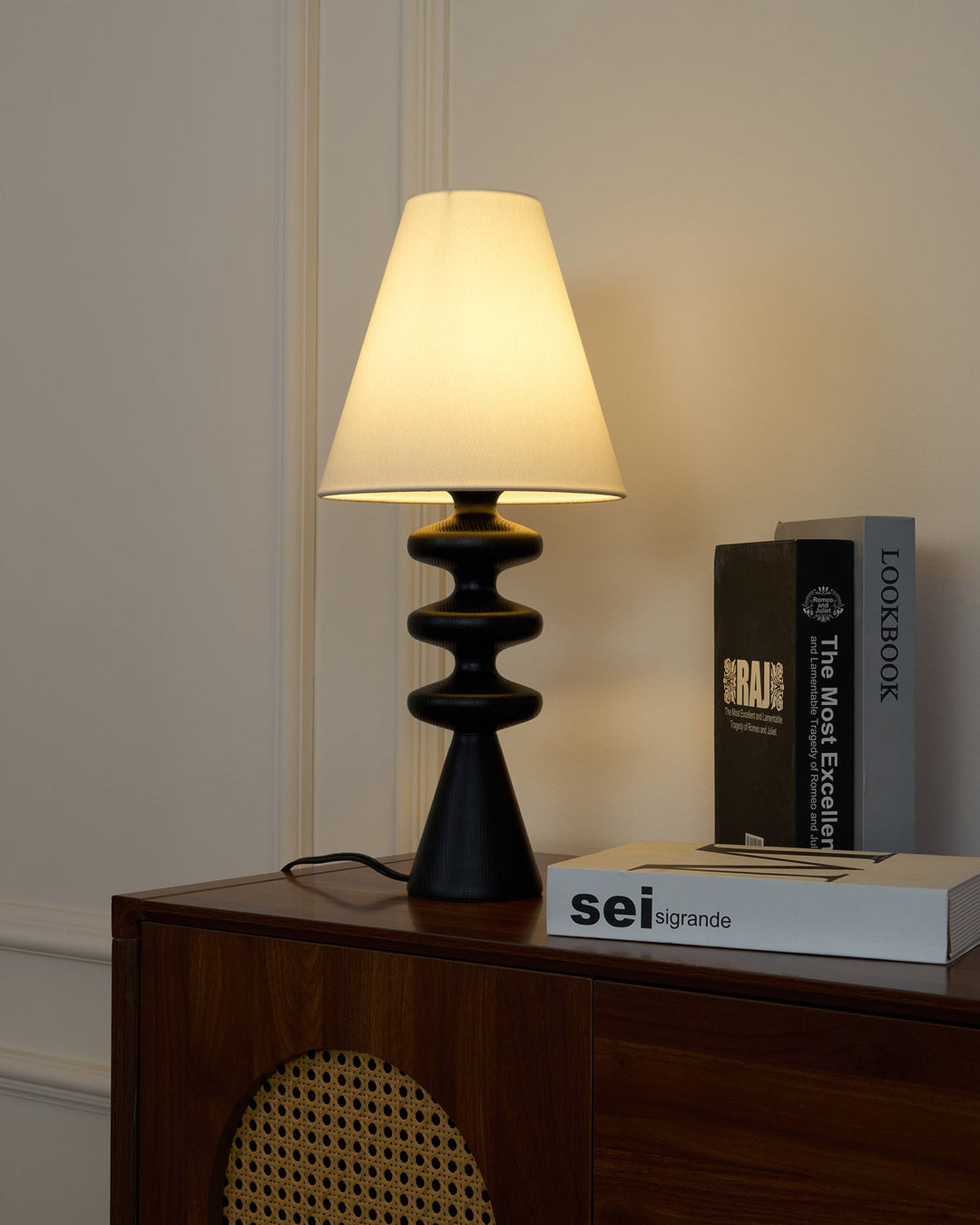 Ripple Trä Bordslampa