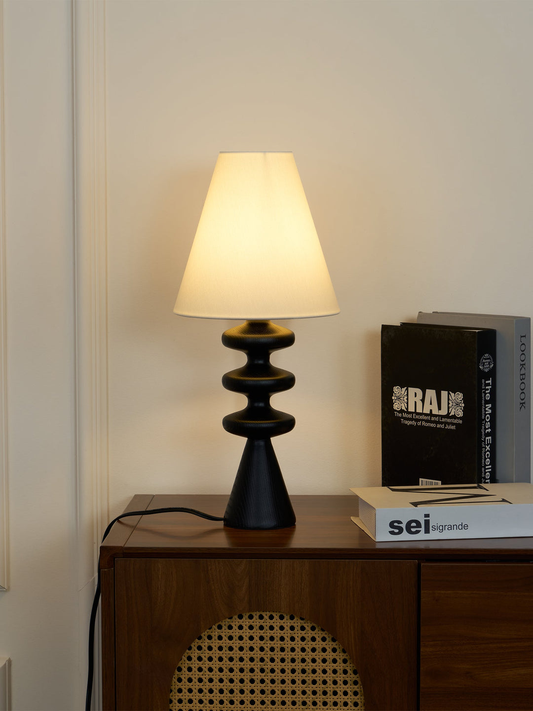 Ripple Trä Bordslampa