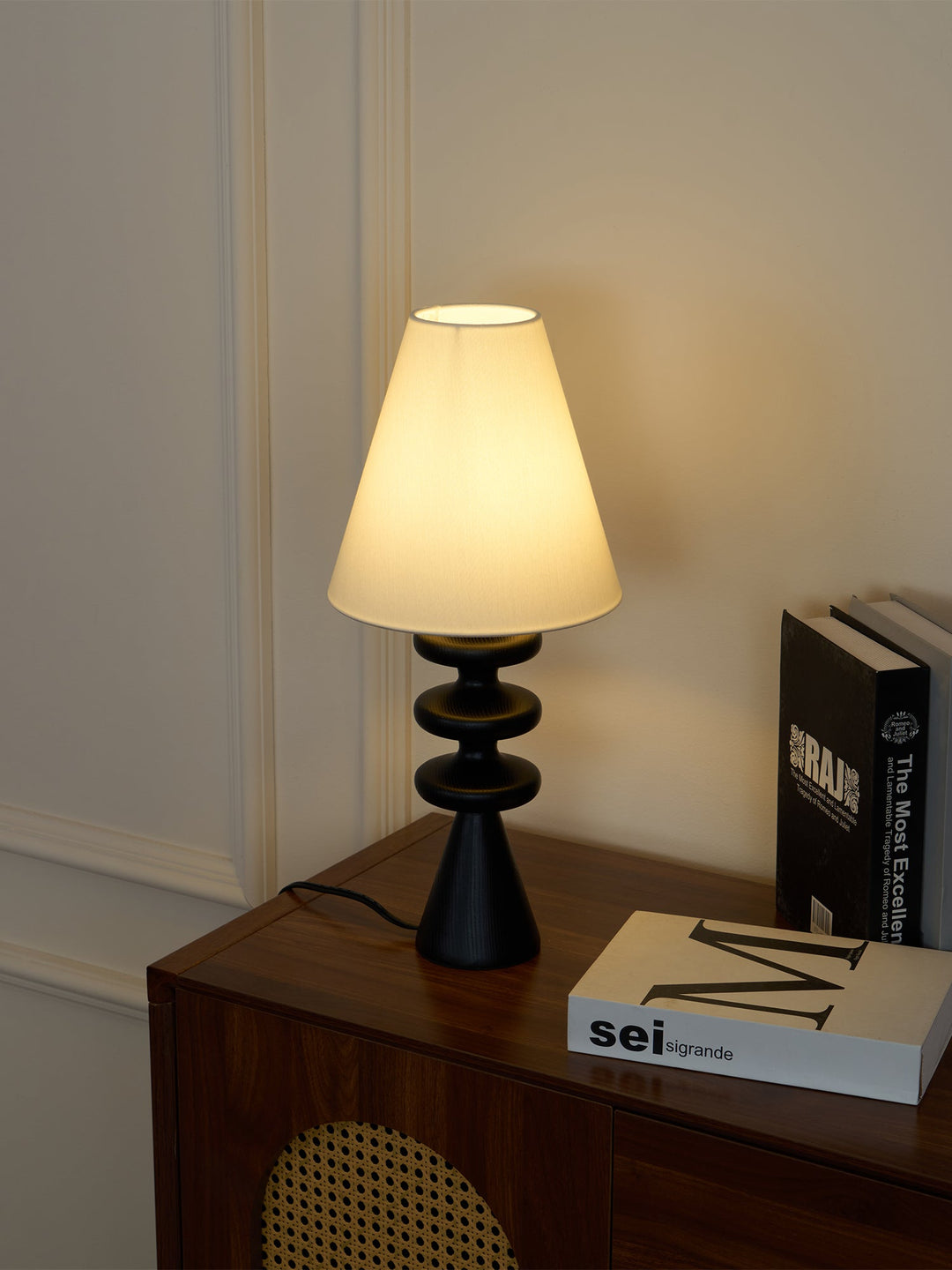 Ripple Trä Bordslampa