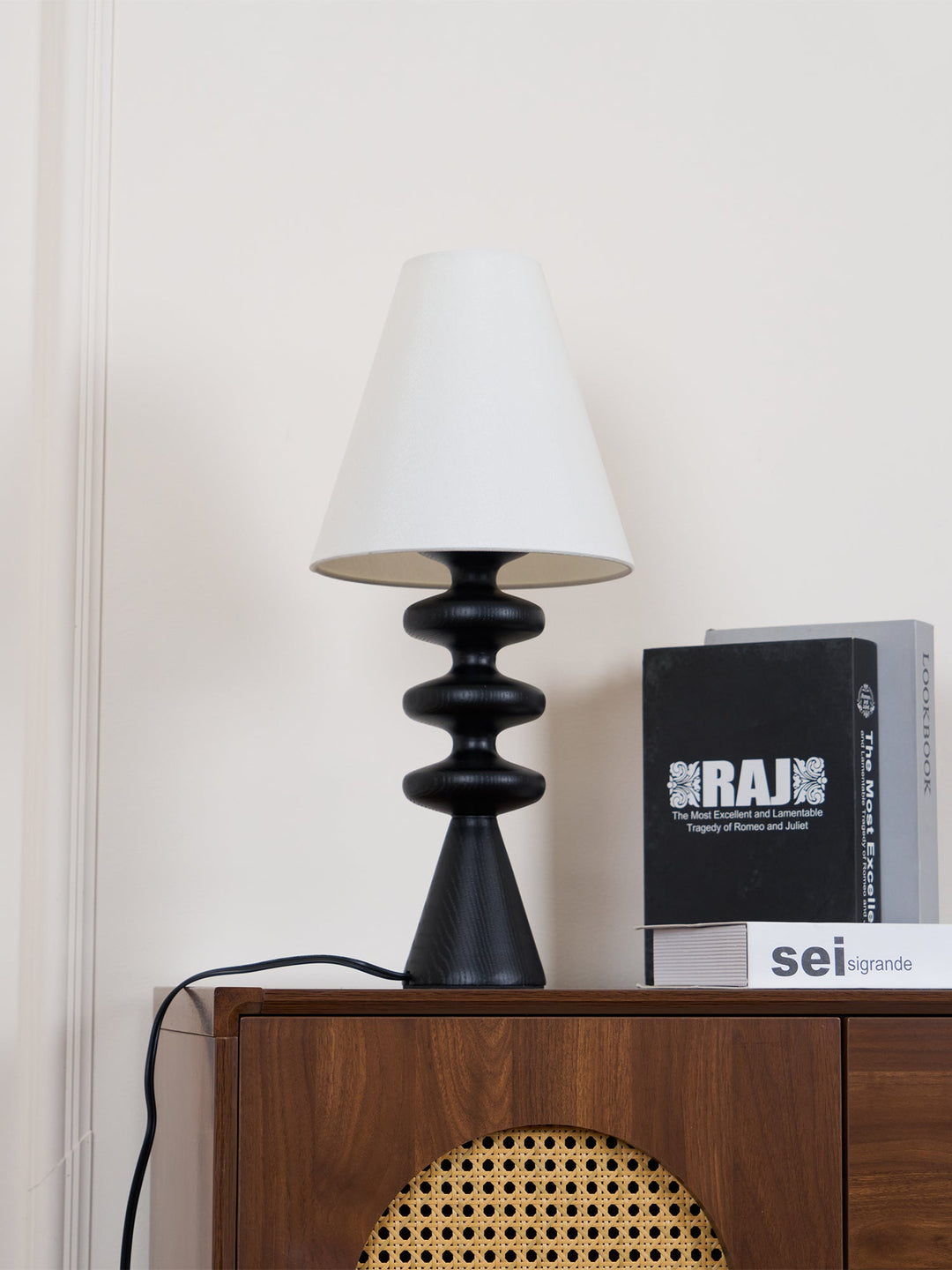 Ripple Trä Bordslampa