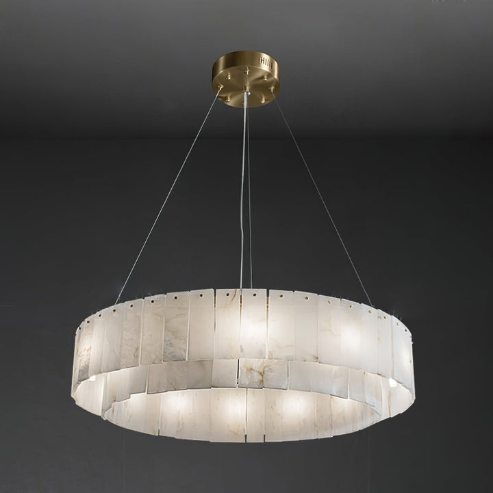 Rock Alabaster Kandelaber