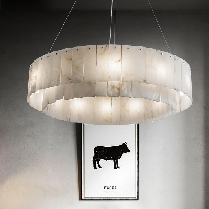 Rock Alabaster Kandelaber