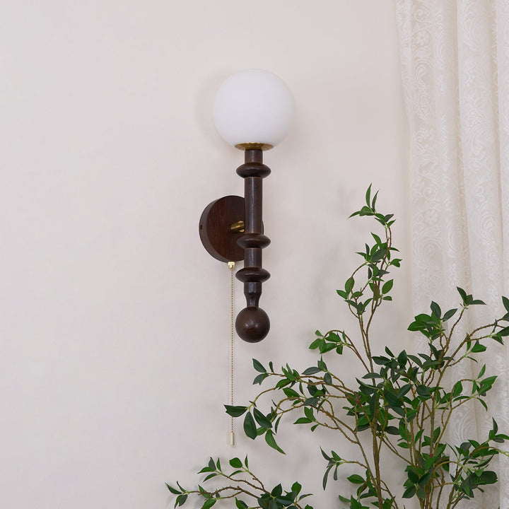 Romersk Kolonn Vägglampa
