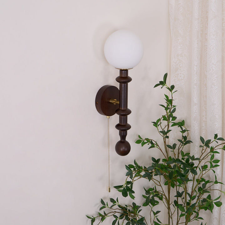 Romersk Kolonn Vägglampa